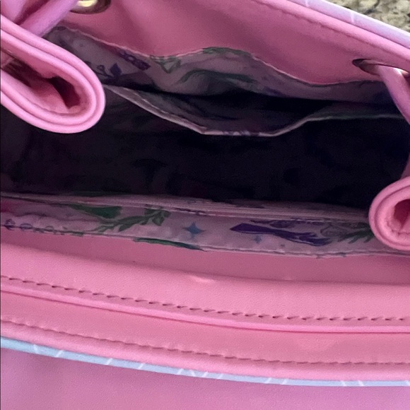 Loungefly Wicked For Good Iridescent Ombré Mini Backpack NWT - Picture 10 of 11